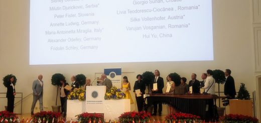 Livia Teodorescu-Ciocănea este membru al Academiei Europene de Științe și Arte (EASA)