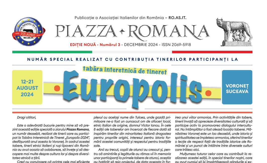 PIAZZA ROMANA Editie nouă – nr. 3