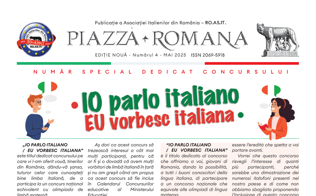 PIAZZA ROMANA Editie nouă – nr. 4